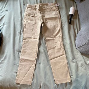 Khaki pixie pants